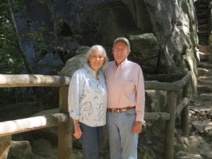 Jim and Dona at Natural Bridge