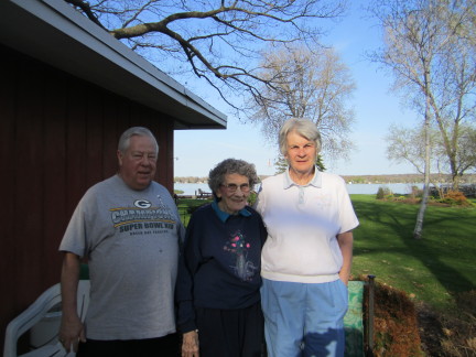 Grandma, Kay and Butch.