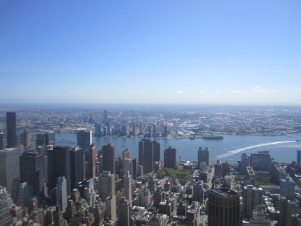 View from Empire State Bldg