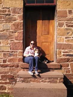 Rosie and Me at the Stone House