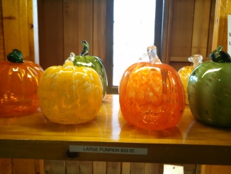 Glass Blown Pumpkins
